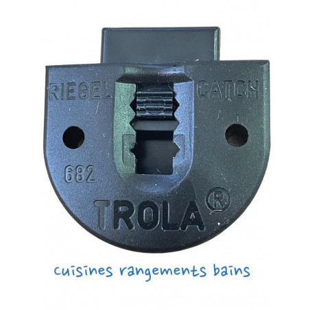 Chariot Guidage Trola Noir - Ref. 682/6.4